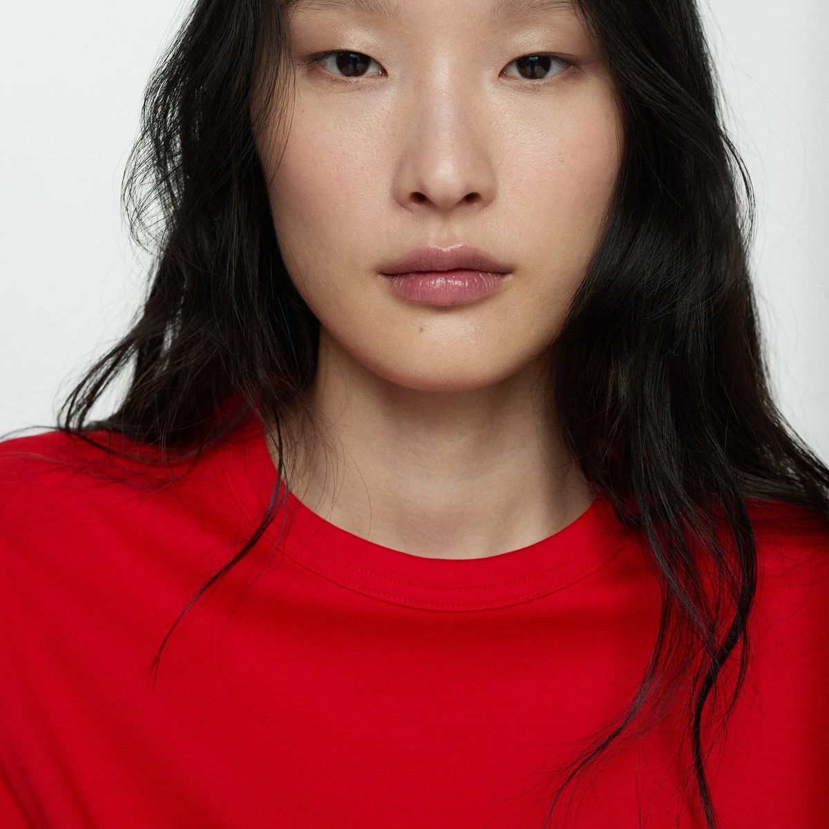 MANGO - Polo Manga Corta 100% Algodón Mujer Mango