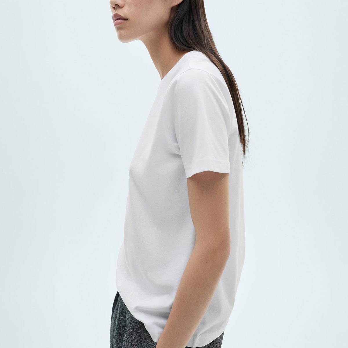 MANGO - Polo Manga Corta 100% Algodón Mujer Mango