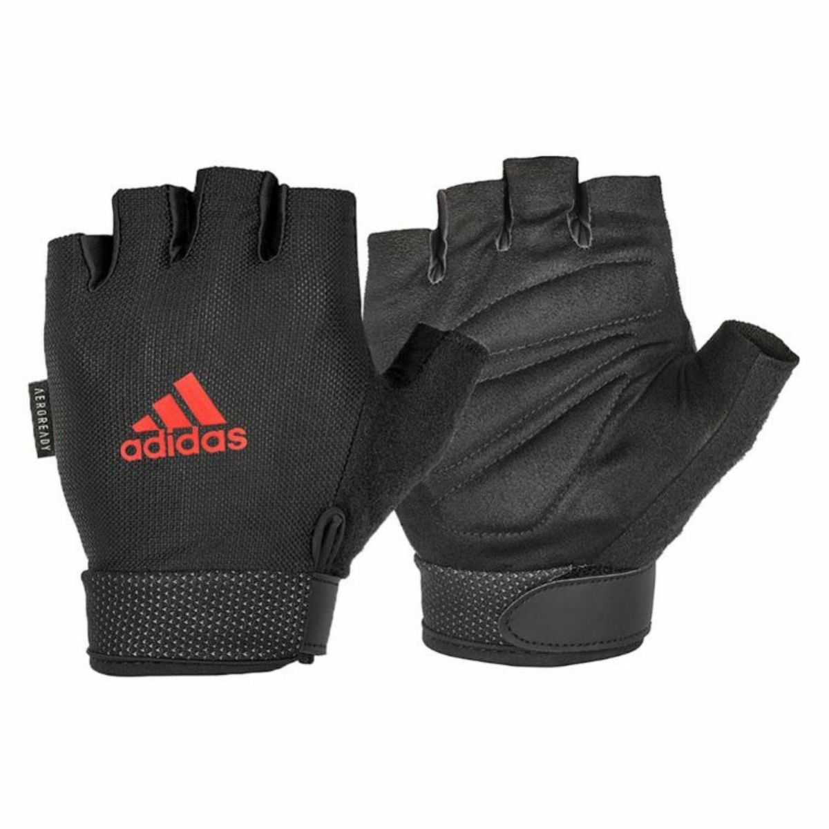 ADIDAS - Guantes Ajustables Adi Ess Rojo