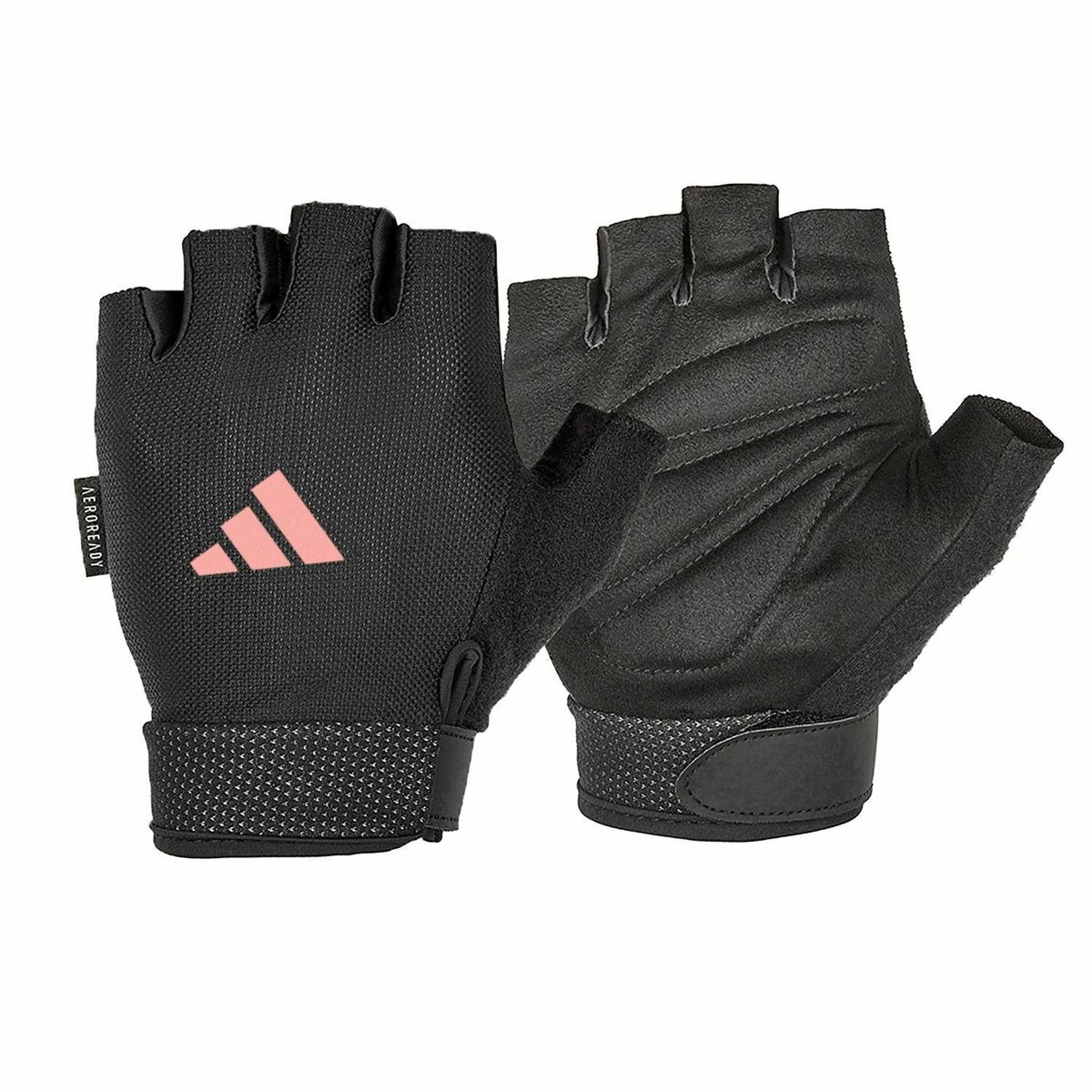 ADIDAS - Guantes Ajustables Adi Ess Rosado