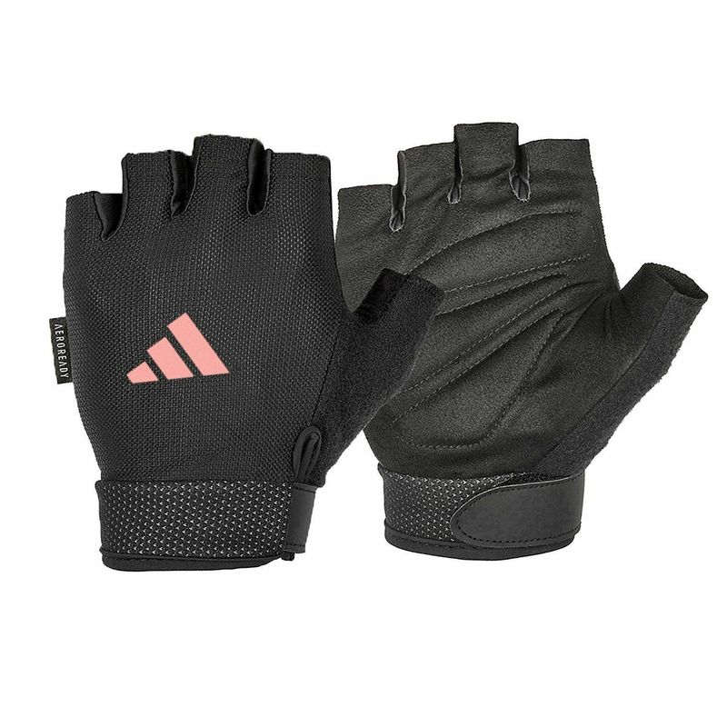 ADIDAS - Guantes Ajustables Adi Ess Rosado