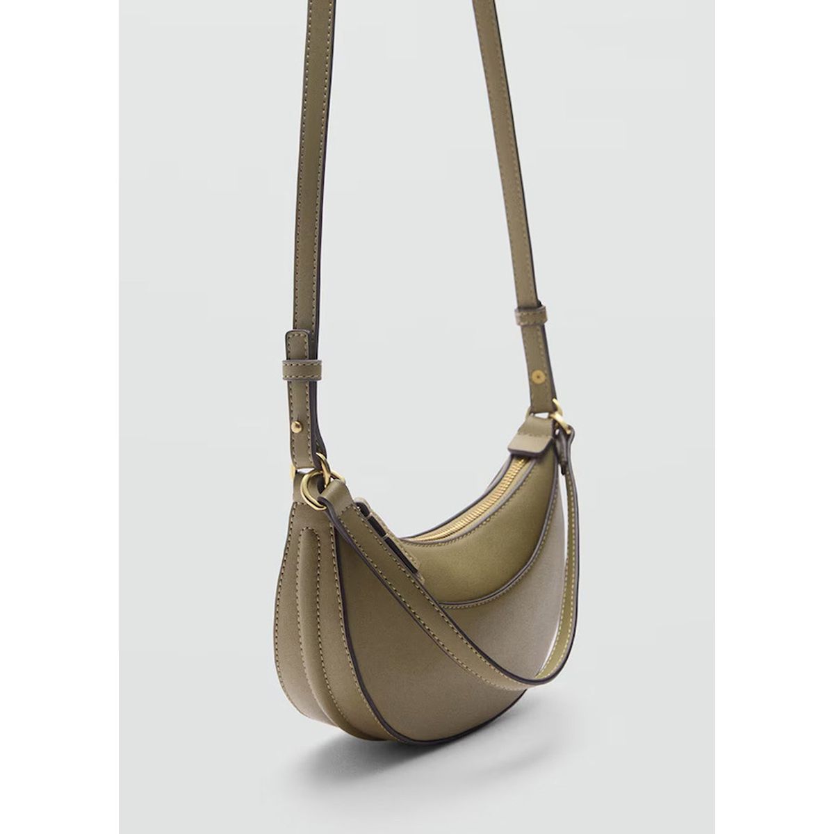 MANGO - Cartera Hobo Mujerlago Mujer Mango