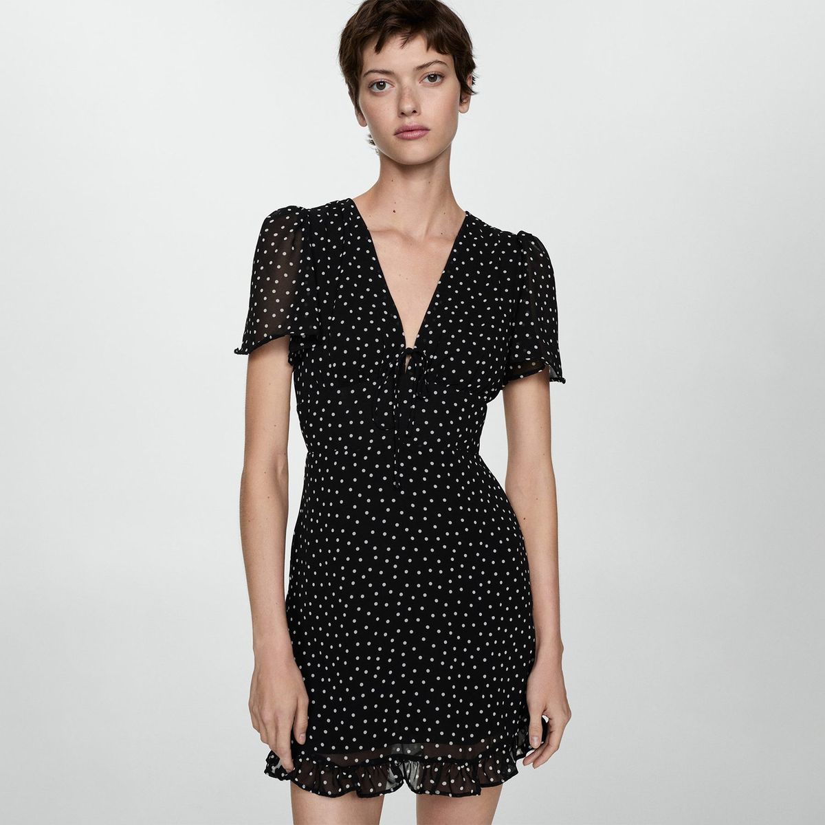 MANGO - Vestido Corto Mujer Mango