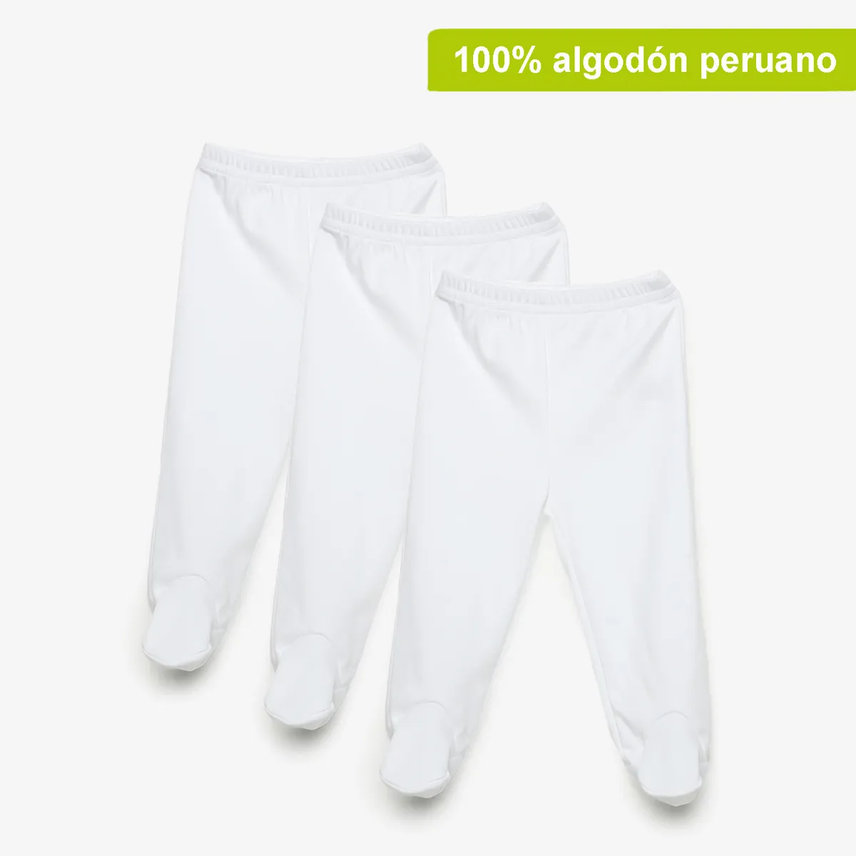 YAMP - Pantalón Bebé Niño Niña Pack X3 Algodón Yamp 