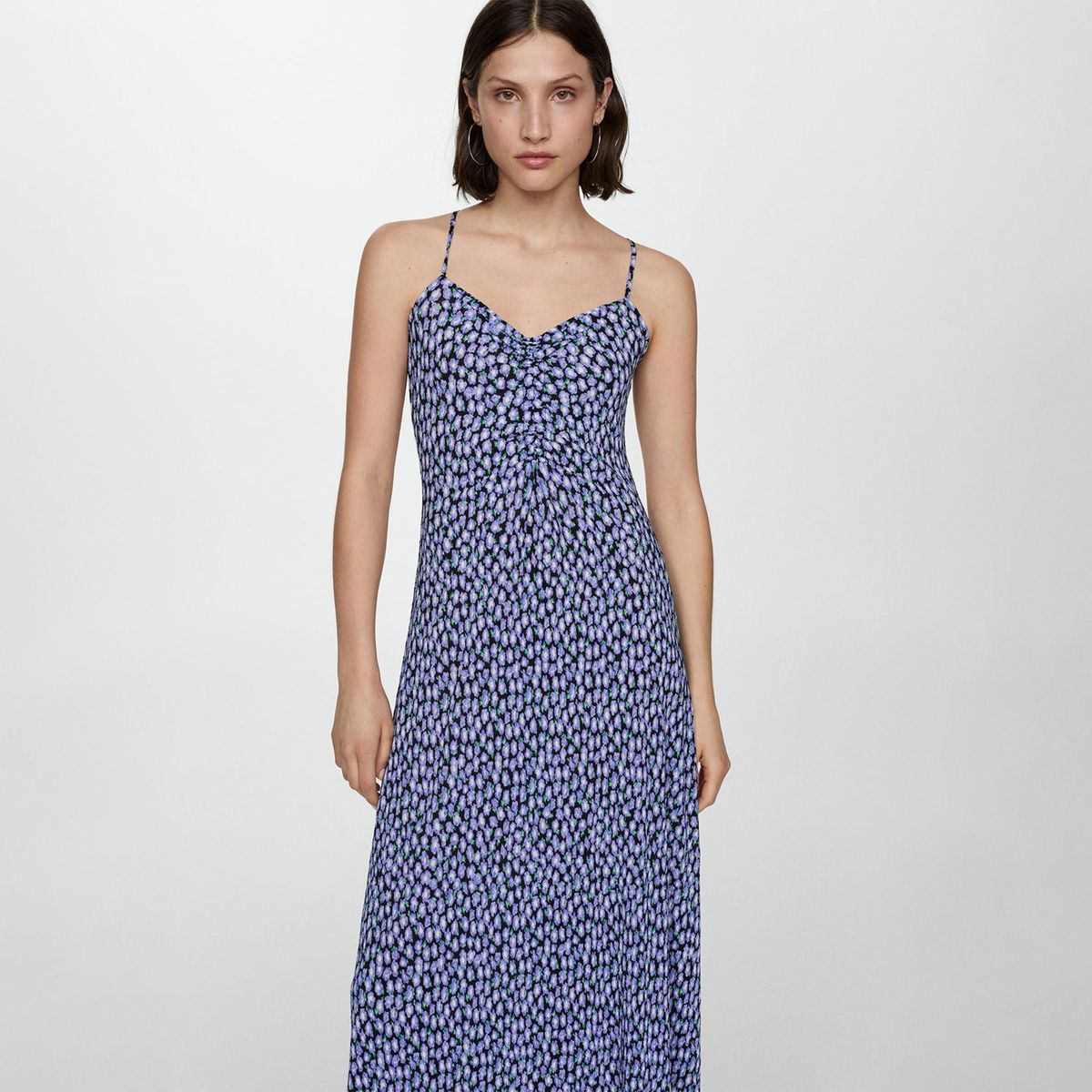 MANGO - Vestido Largo Mujer Mango