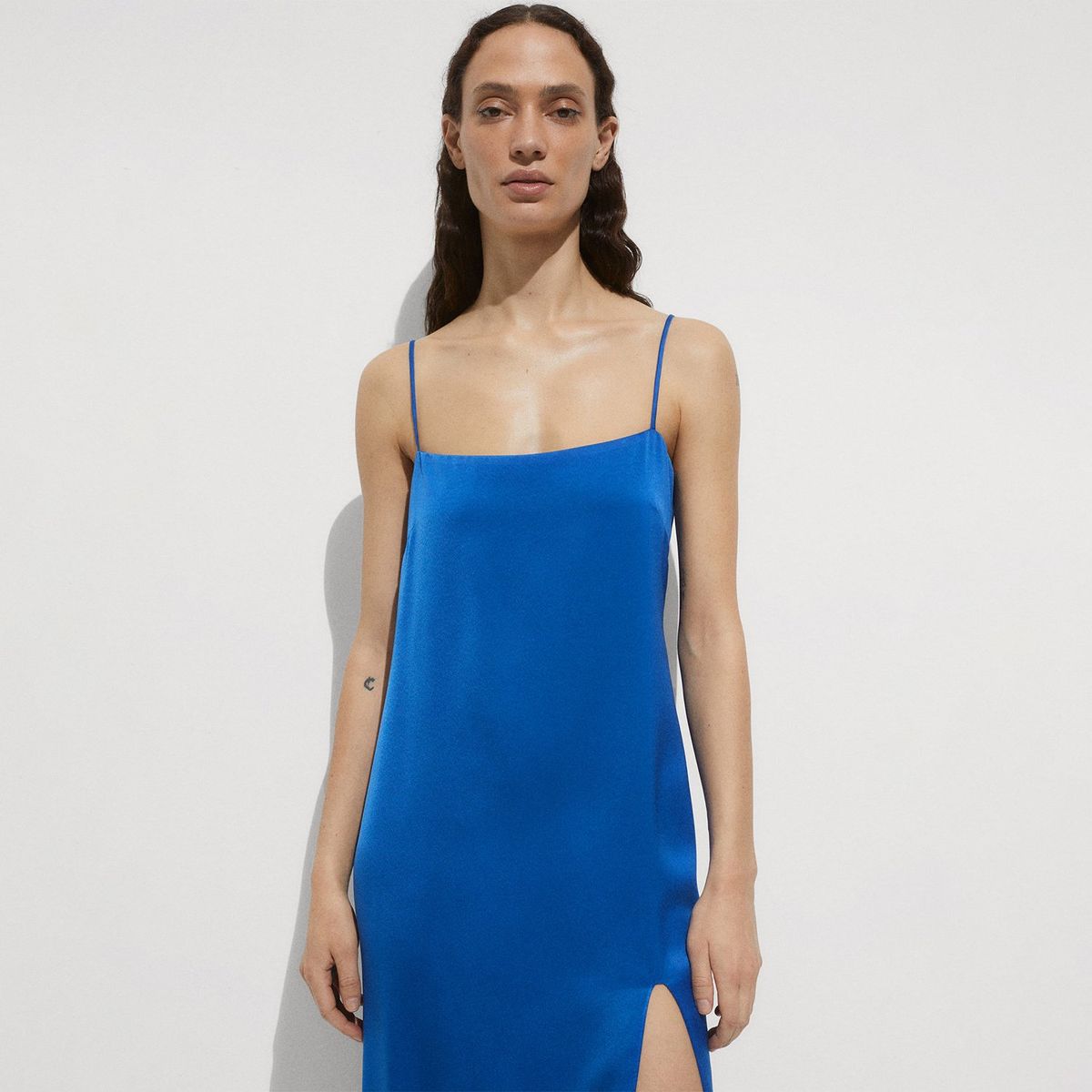 MANGO - Vestido Largo Mujer Mango