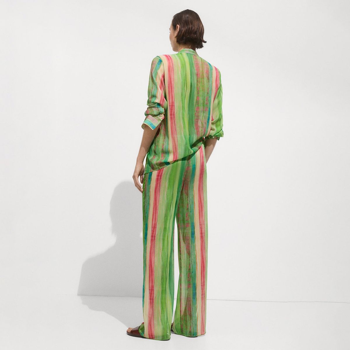 MANGO - Blusa Manga Larga Mujer Mango