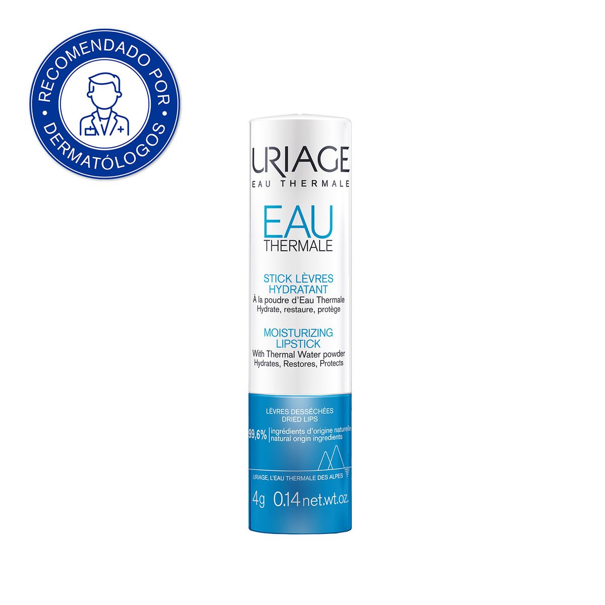 URIAGE - Uriage Eau Stick Labios Hidratante 4g - Tratamiento Reparador