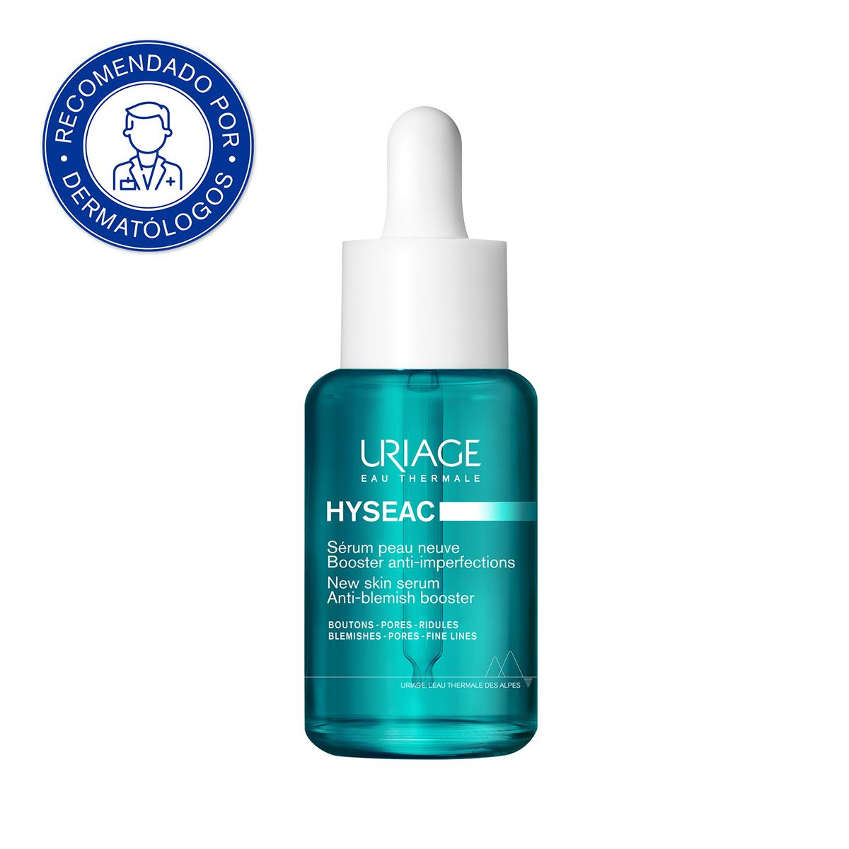 URIAGE - Uriage Hyseac Serum Booster Anti-imperfecciones 30 Ml - Suaviza, Refina Y Cierra Los Poros