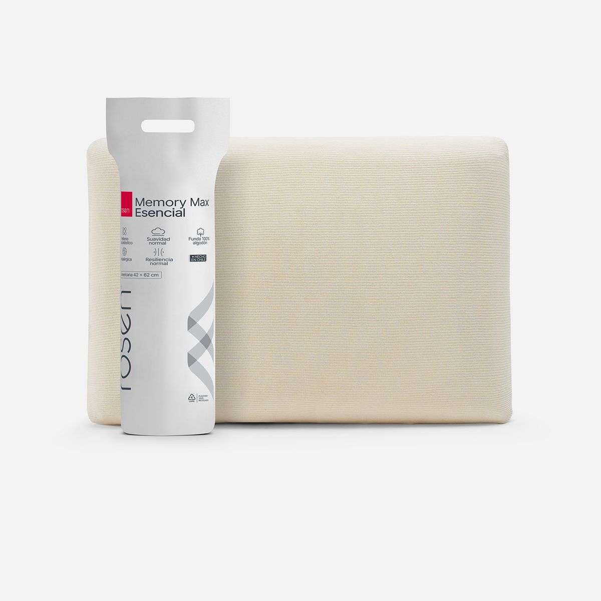 ROSEN - Almohada Memory Max Esencial Americana