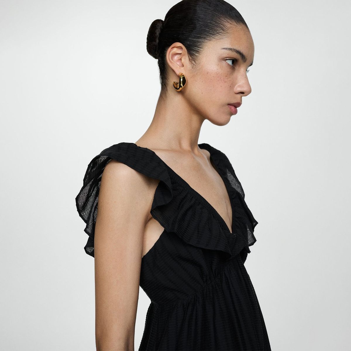 MANGO - Vestido Largo Mujer Mango