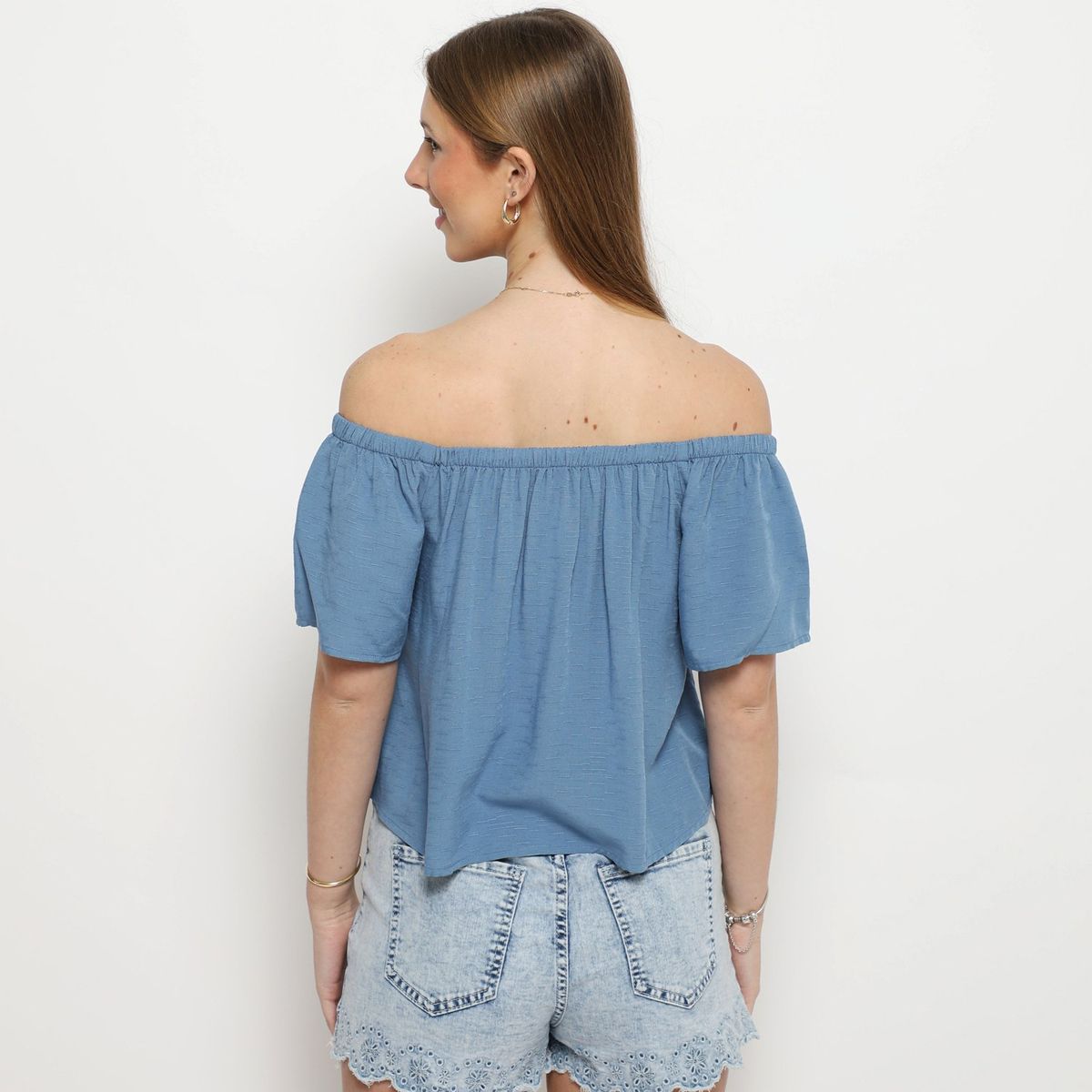 AMERICAN ABBEY - Blusa Manga Corta Mujer American Abbey