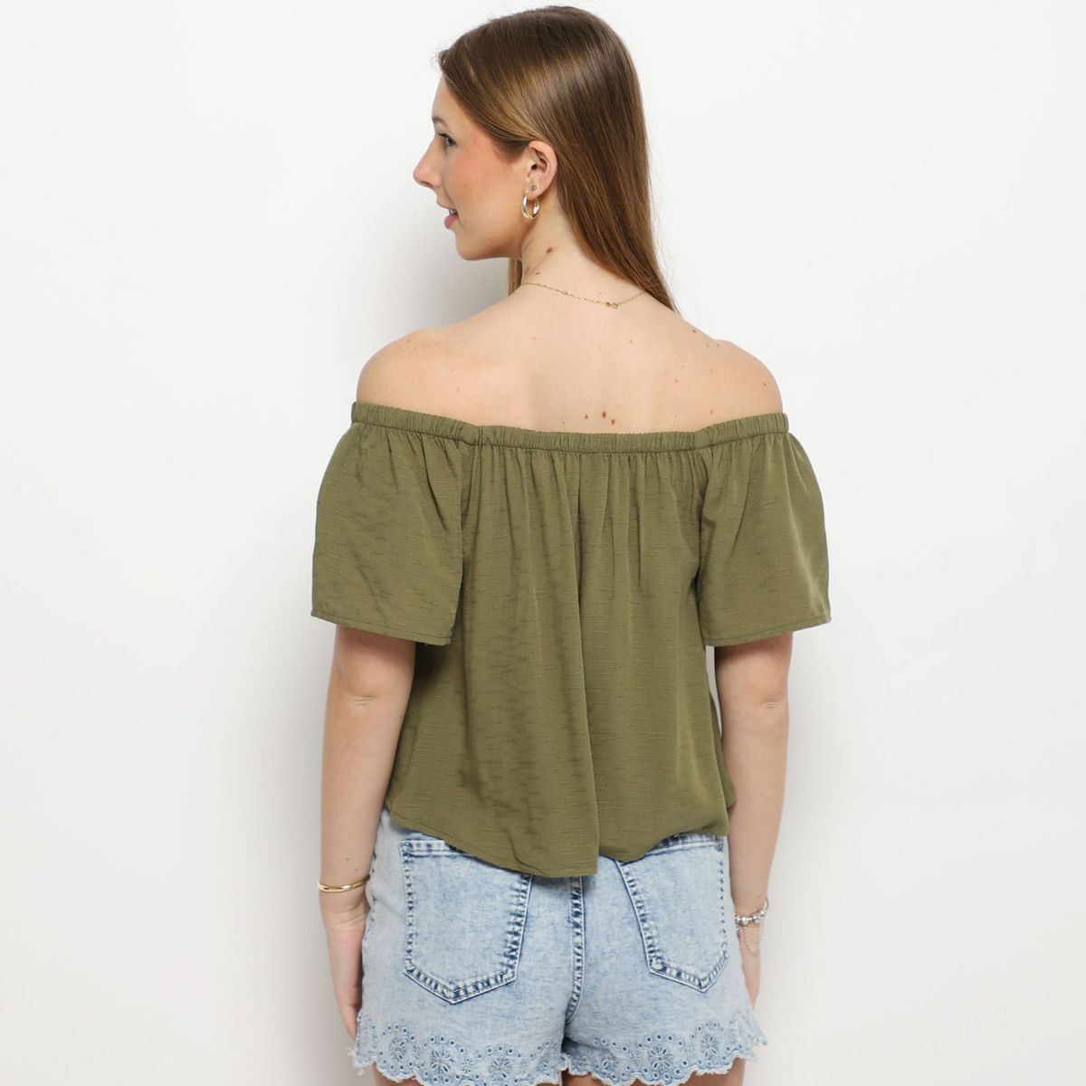 AMERICAN ABBEY - Blusa Manga Corta Mujer American Abbey