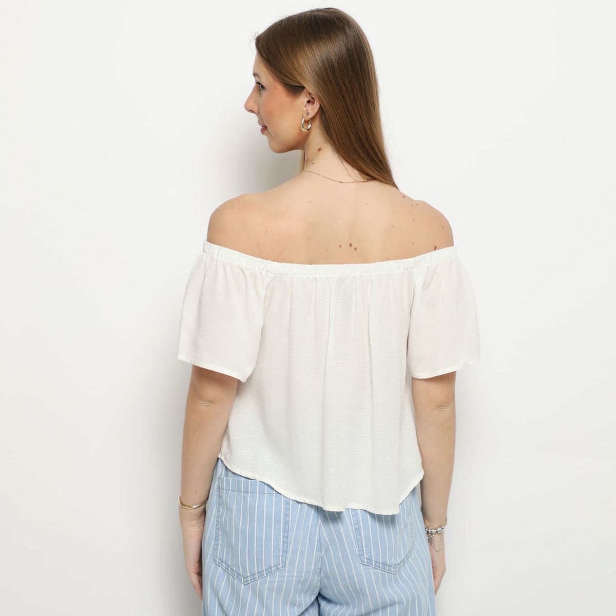 AMERICAN ABBEY - Blusa Manga Corta Mujer American Abbey