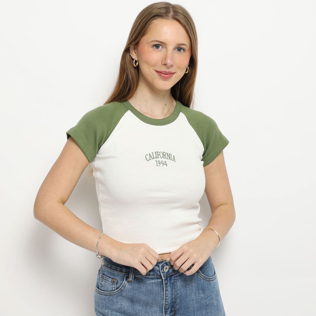 AMERICAN ABBEY - Polo Manga Corta Mujer American Abbey