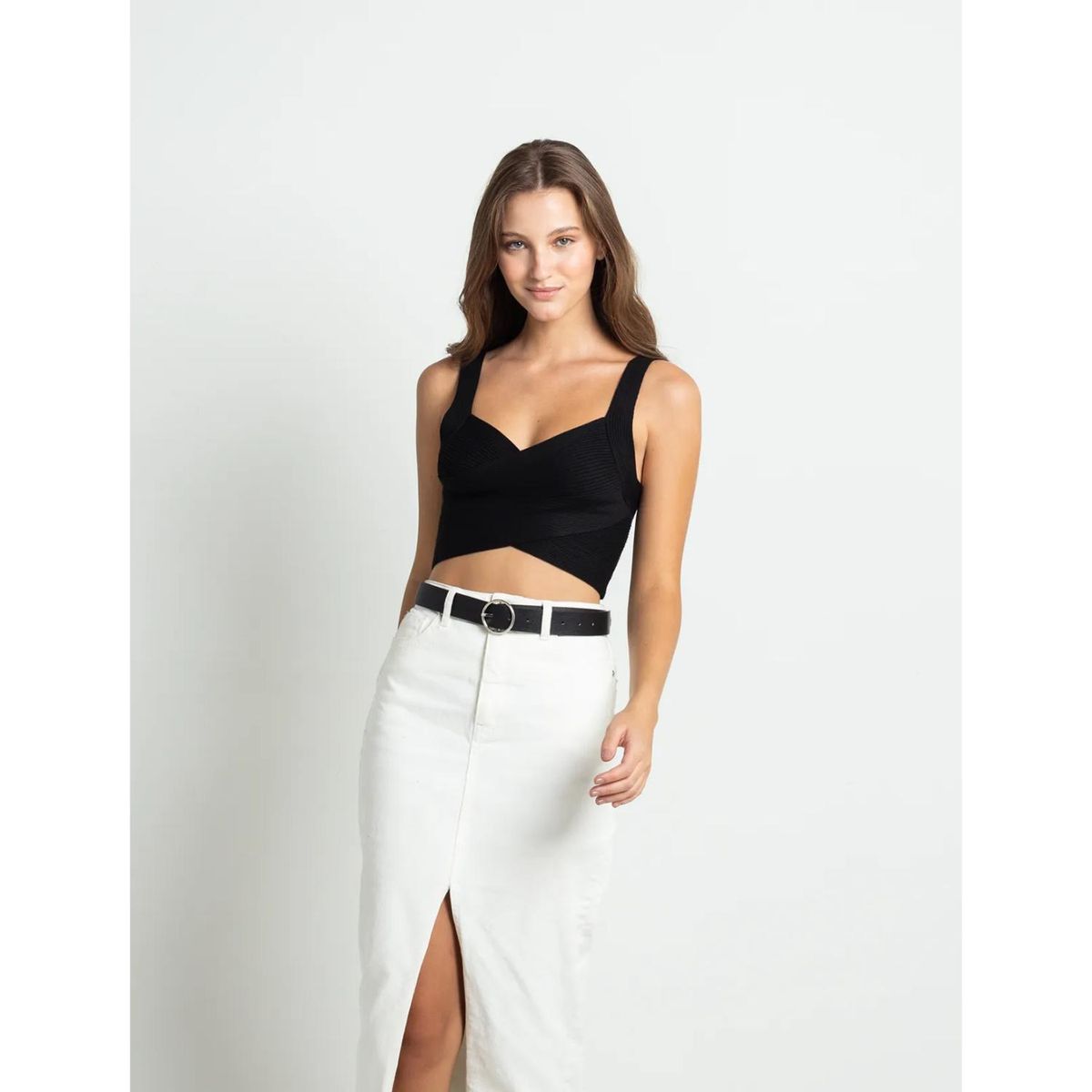 NAF NAF - TOP SM TEJIDO 482F016