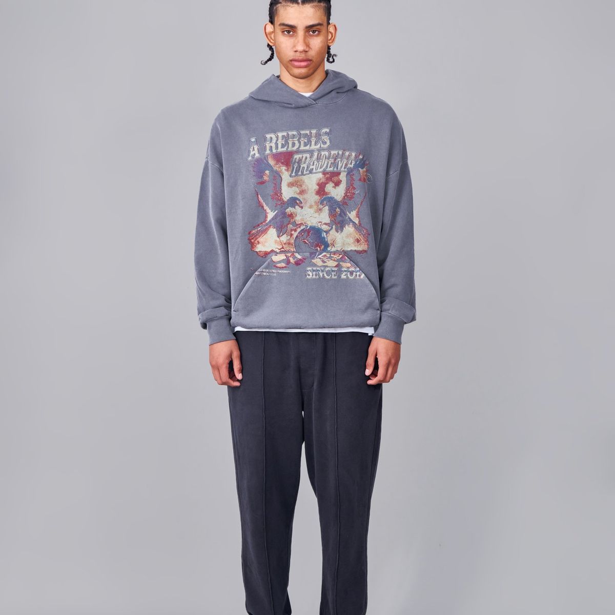  - Polera Baggy 100% Algodón Hombre Rebels