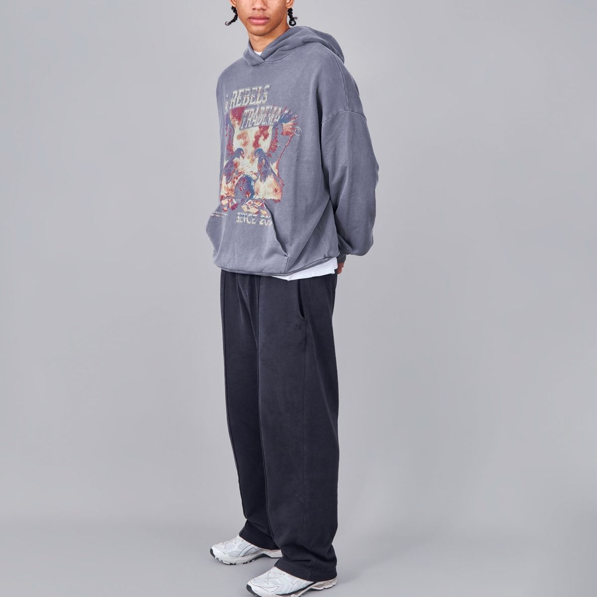  - Polera Baggy 100% Algodón Hombre Rebels