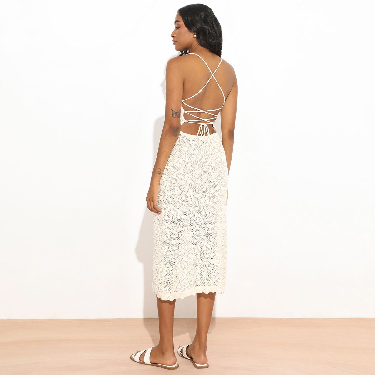 BASEMENT - Vestido Largo Mujer Basement