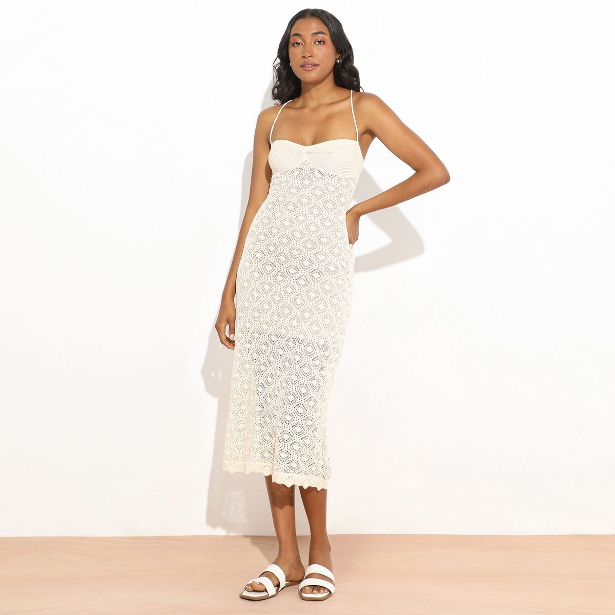 BASEMENT - Vestido Largo Mujer Basement