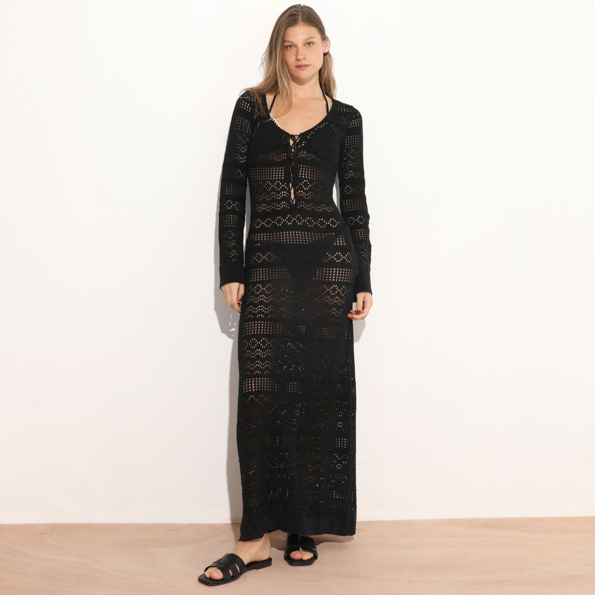 BASEMENT - Vestido Largo Mujer Basement