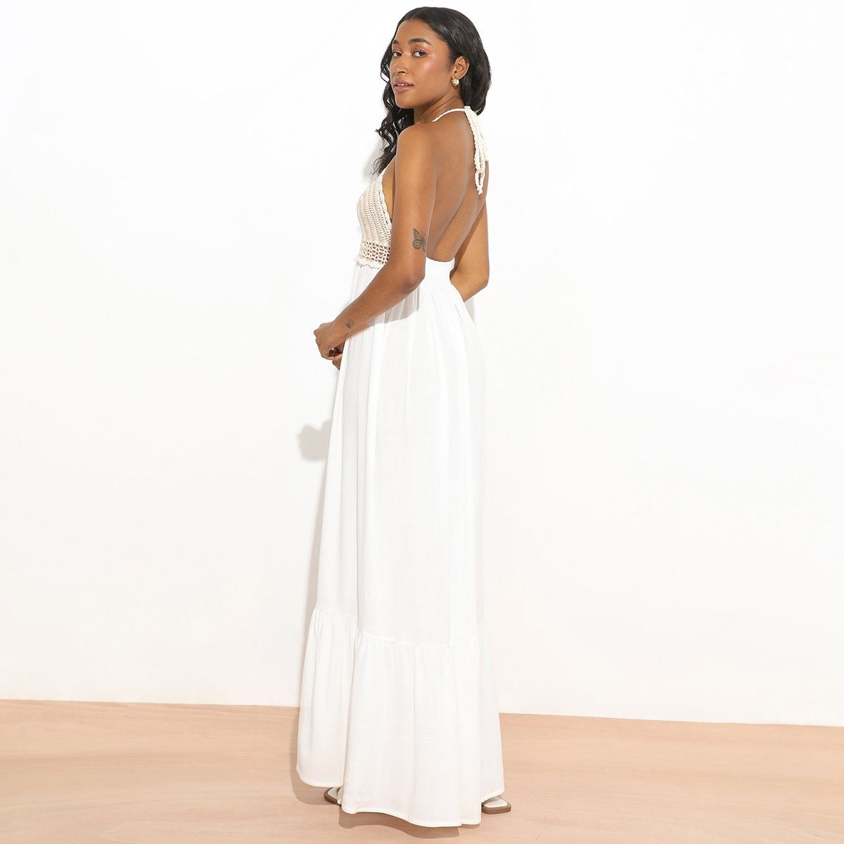 BASEMENT - Vestido Largo Mujer Basement