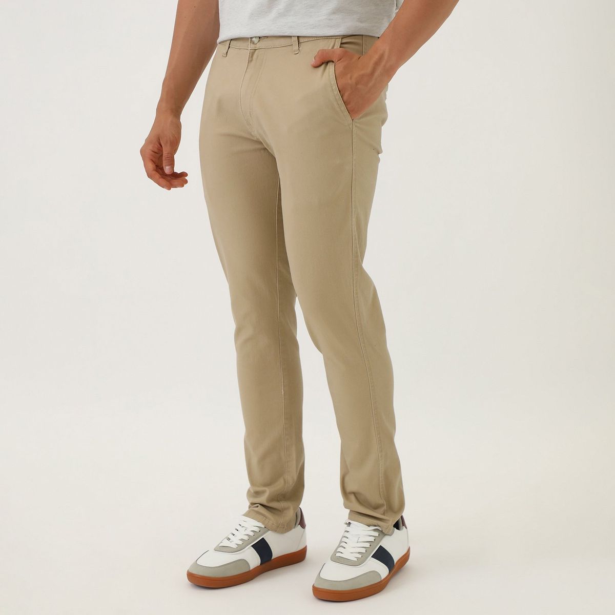 HUNTINGTON - Pantalón Slim Algodón Hombre Huntington
