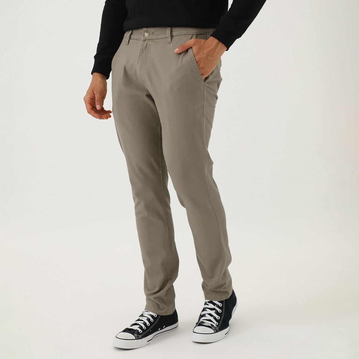 HUNTINGTON - Pantalón Slim Algodón Hombre Huntington