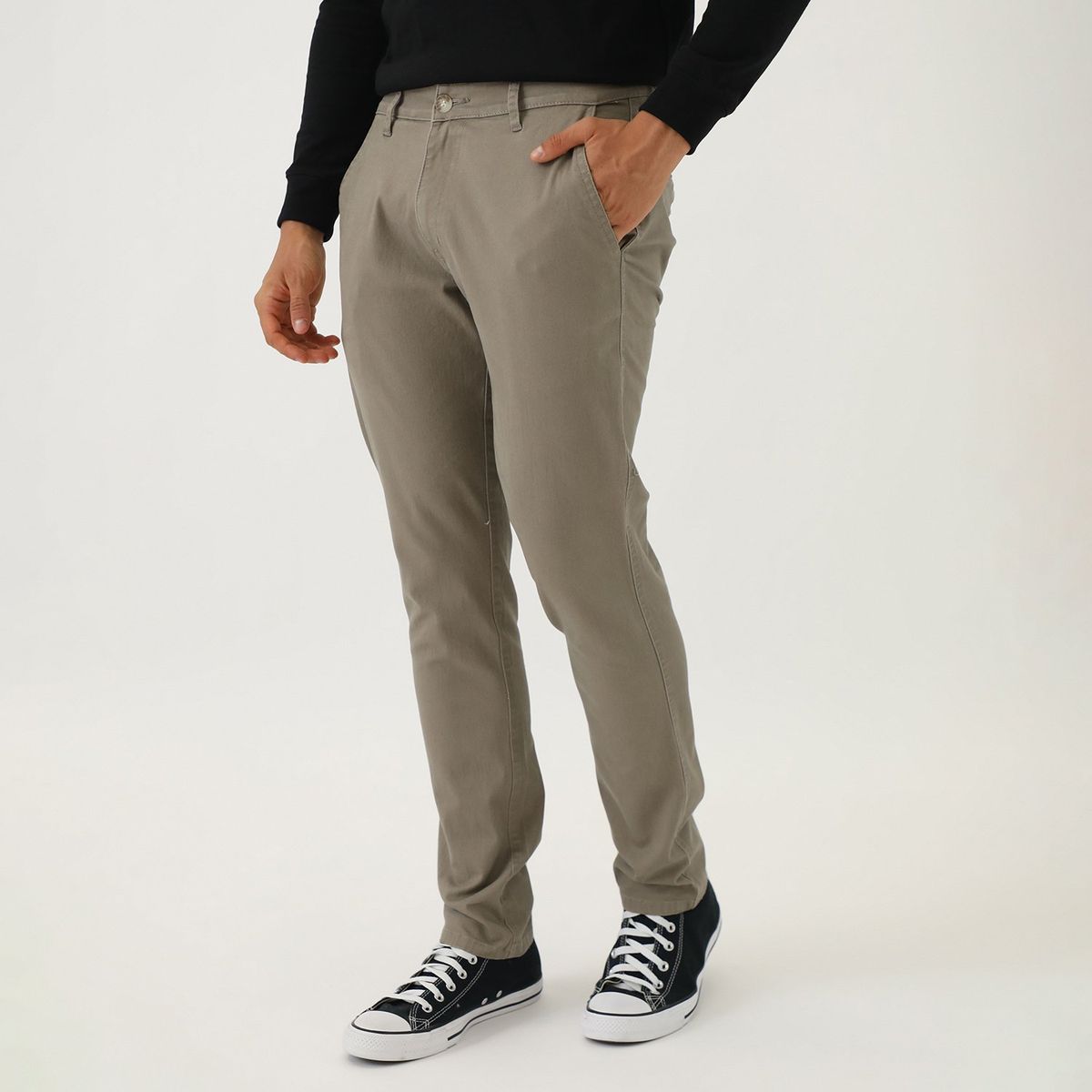 HUNTINGTON - Pantalón Slim Algodón Hombre Huntington