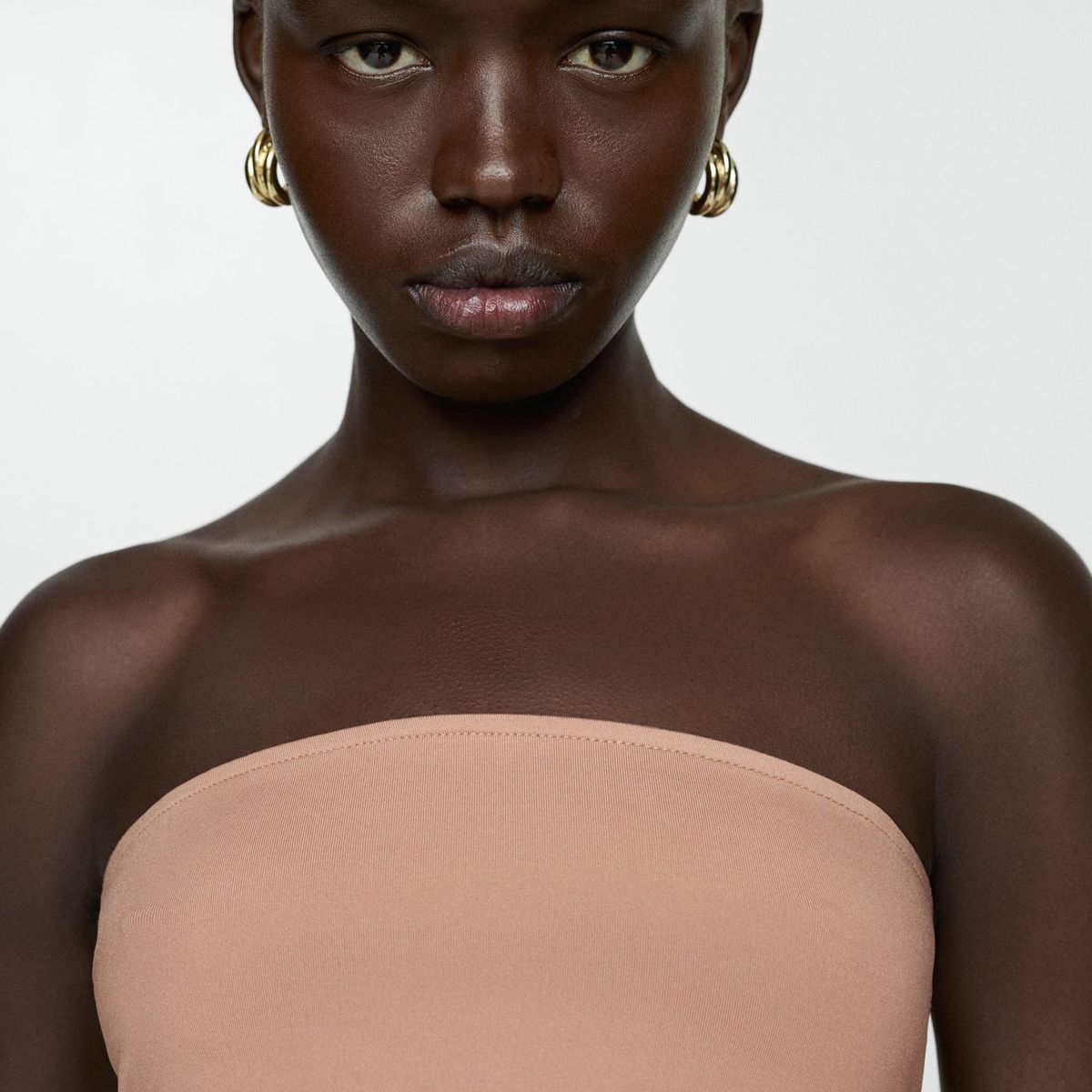 MANGO - Top Sin Mangas Mujer Mango