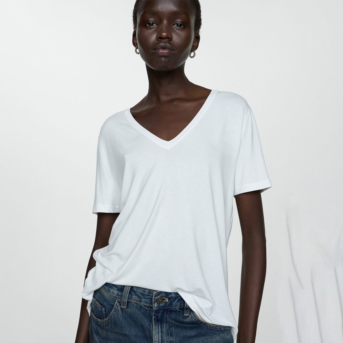 MANGO - Polo Manga Corta Mujer Mango