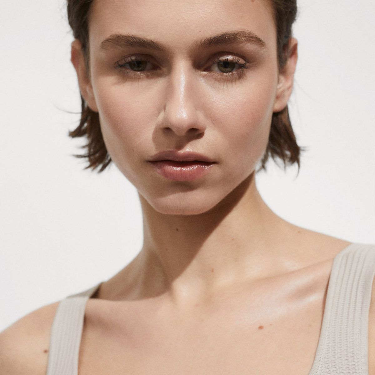 MANGO - Top Sin Mangas Mujer Mango