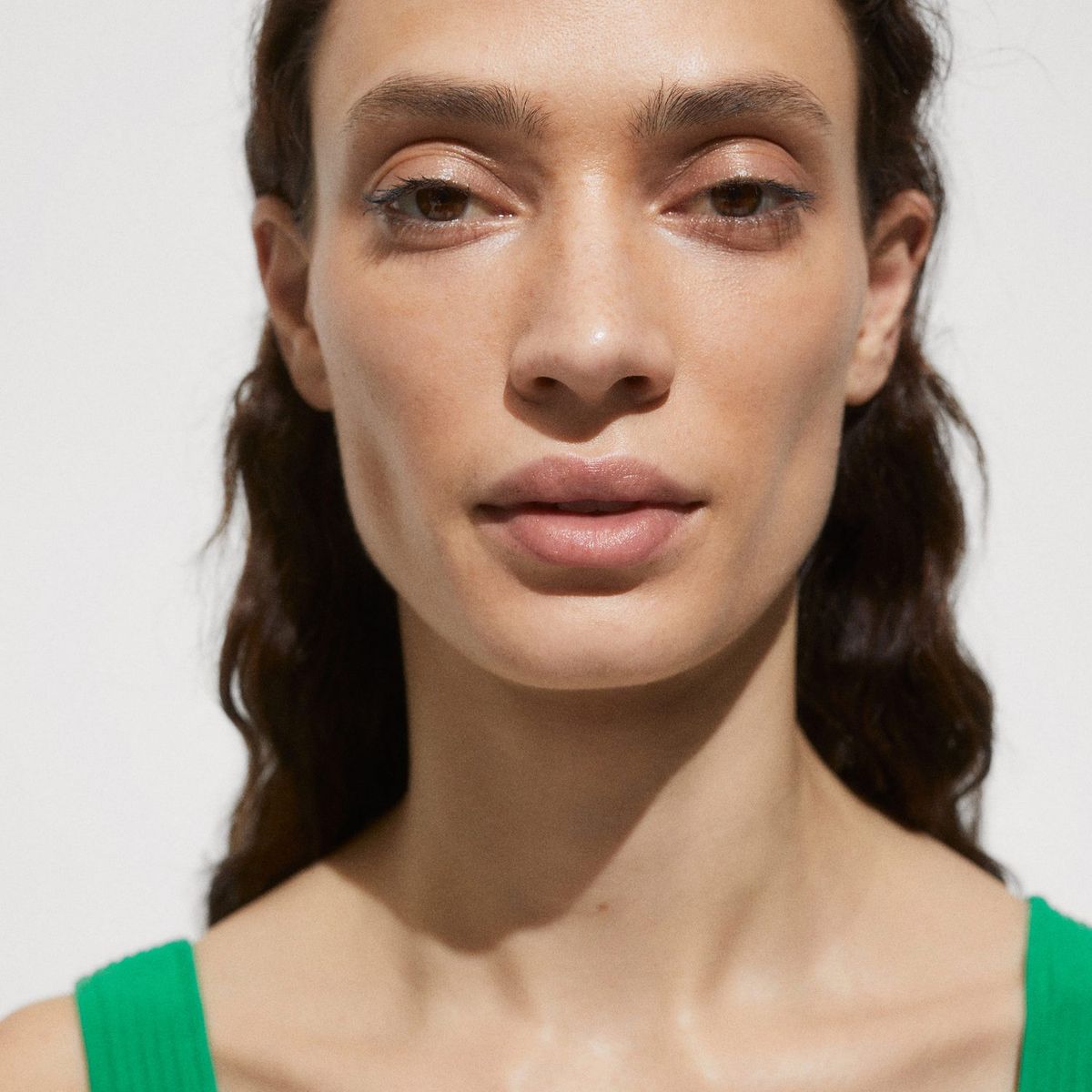 MANGO - Top Sin Mangas Mujer Mango