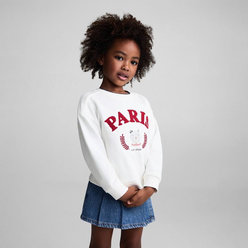 MANGO KIDS - Polera Bebé Niña Algodón Mango Kids