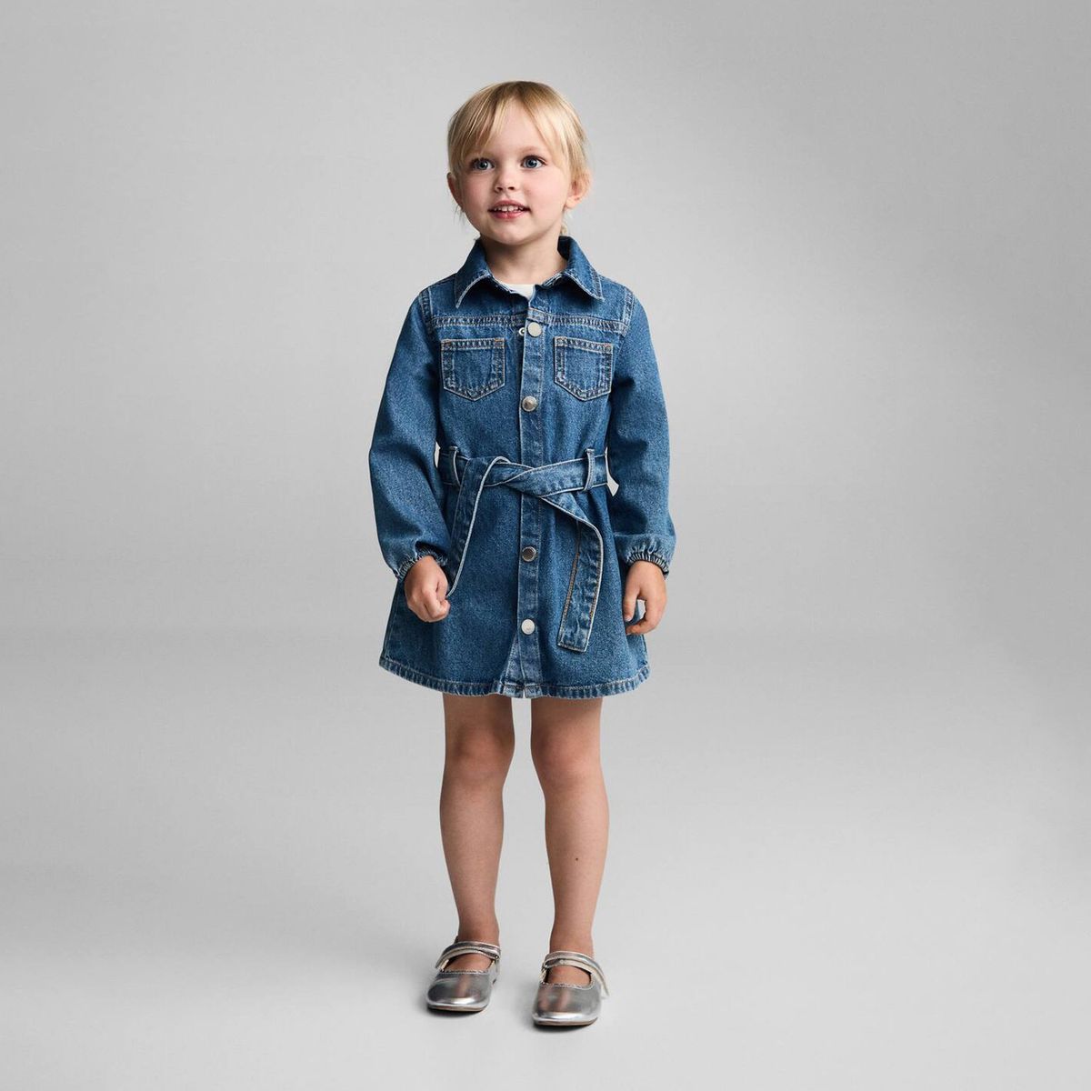 MANGO KIDS - Vestido Bebé Niña Algodón Mango Kids