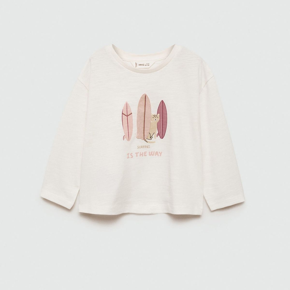 MANGO KIDS - Polo Bebé Niña Manga Larga Algodón Mango Kids