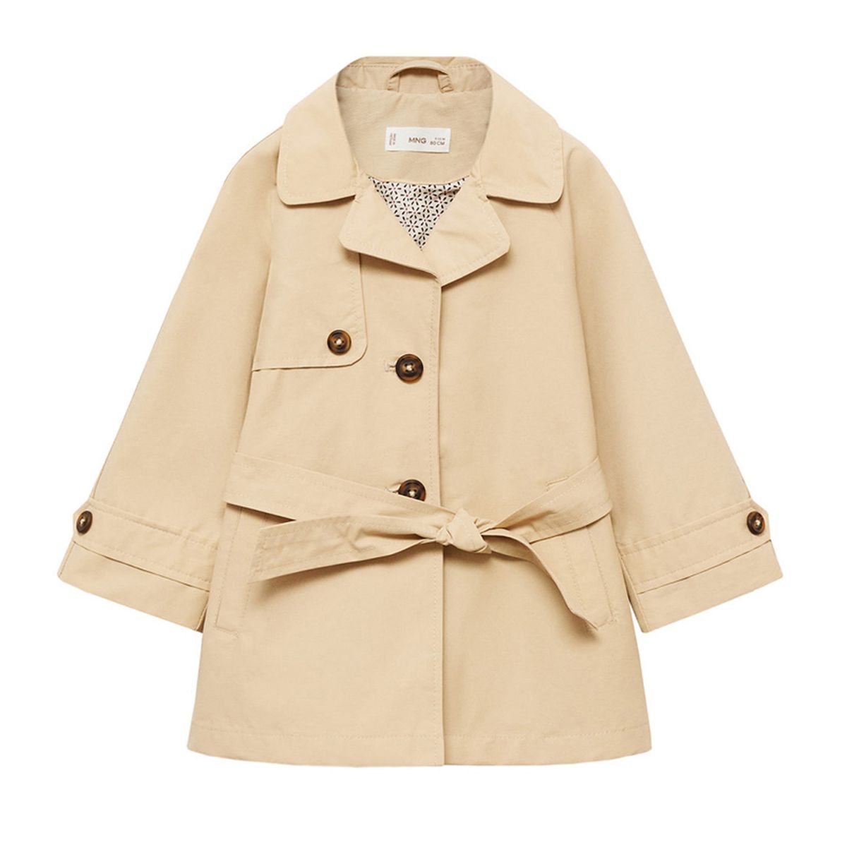 MANGO KIDS - Abrigo Bebé Niña Algodón Mango Kids