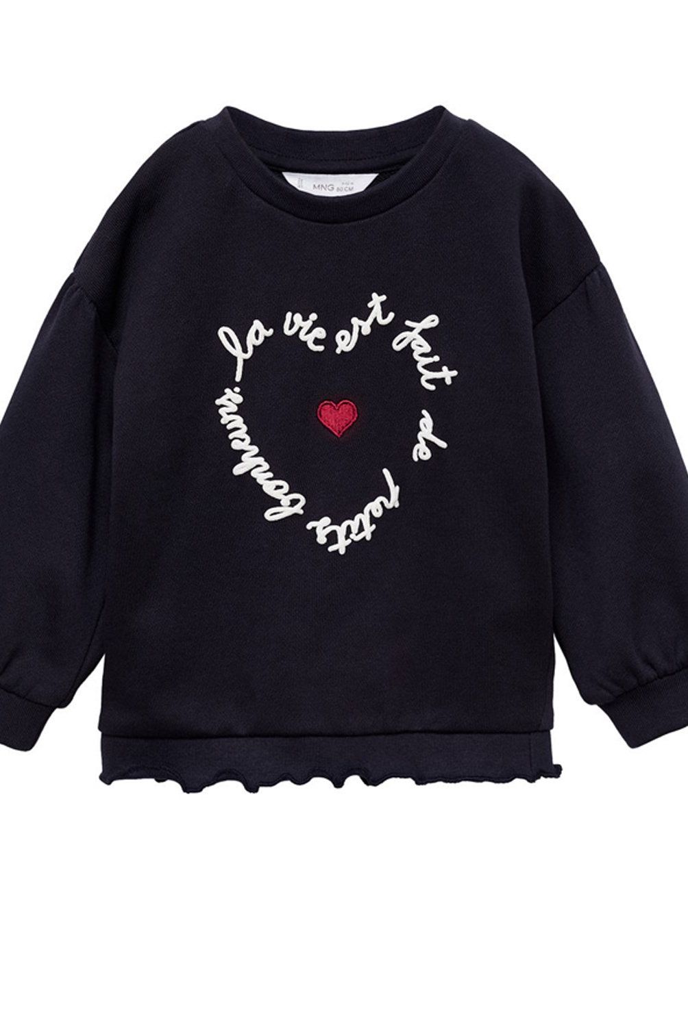 MANGO KIDS - Polera Bebé Niña Algodón Mango Kids