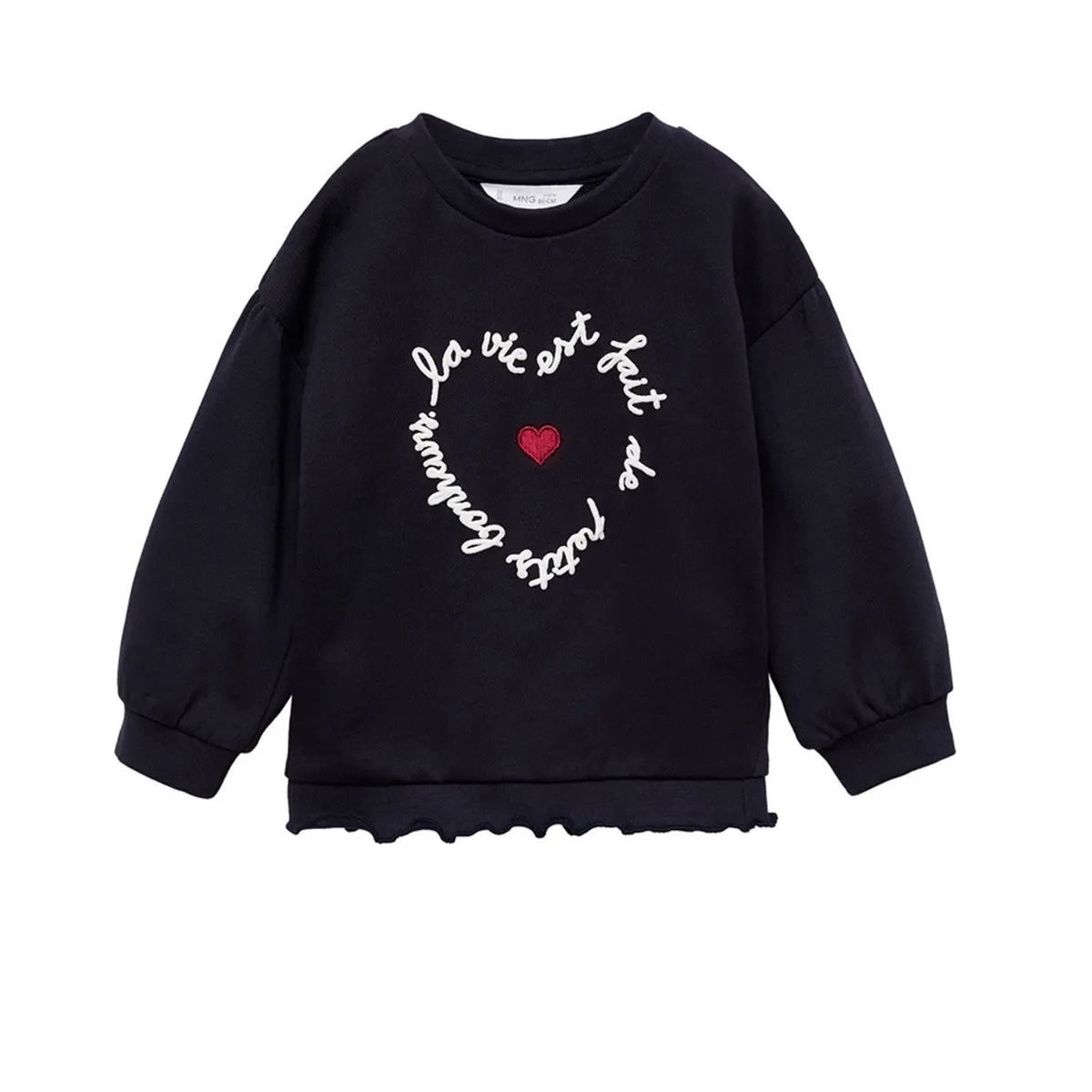 MANGO KIDS - Polera Bebé Niña Algodón Mango Kids