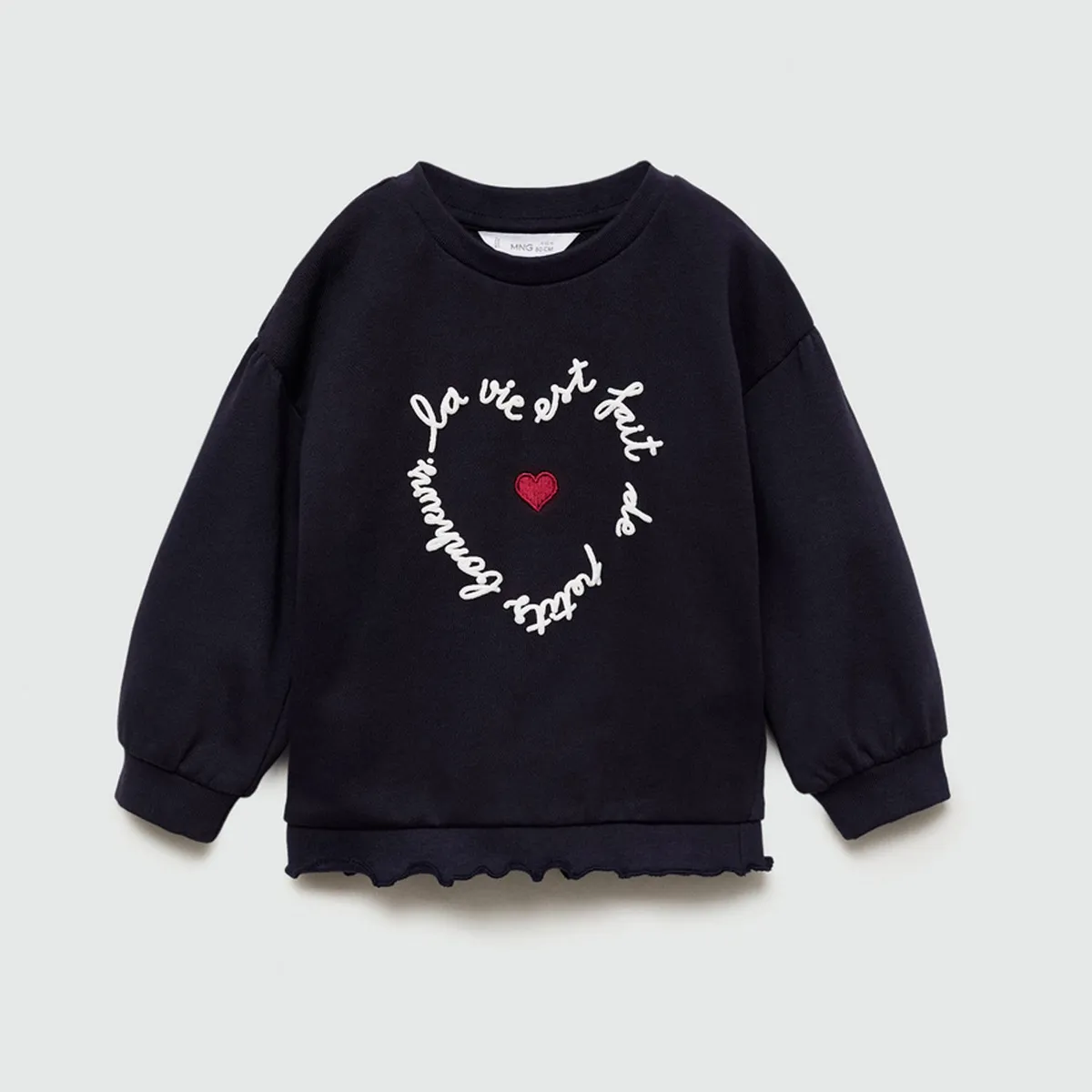 MANGO KIDS - Polera Bebé Niña Algodón Mango Kids