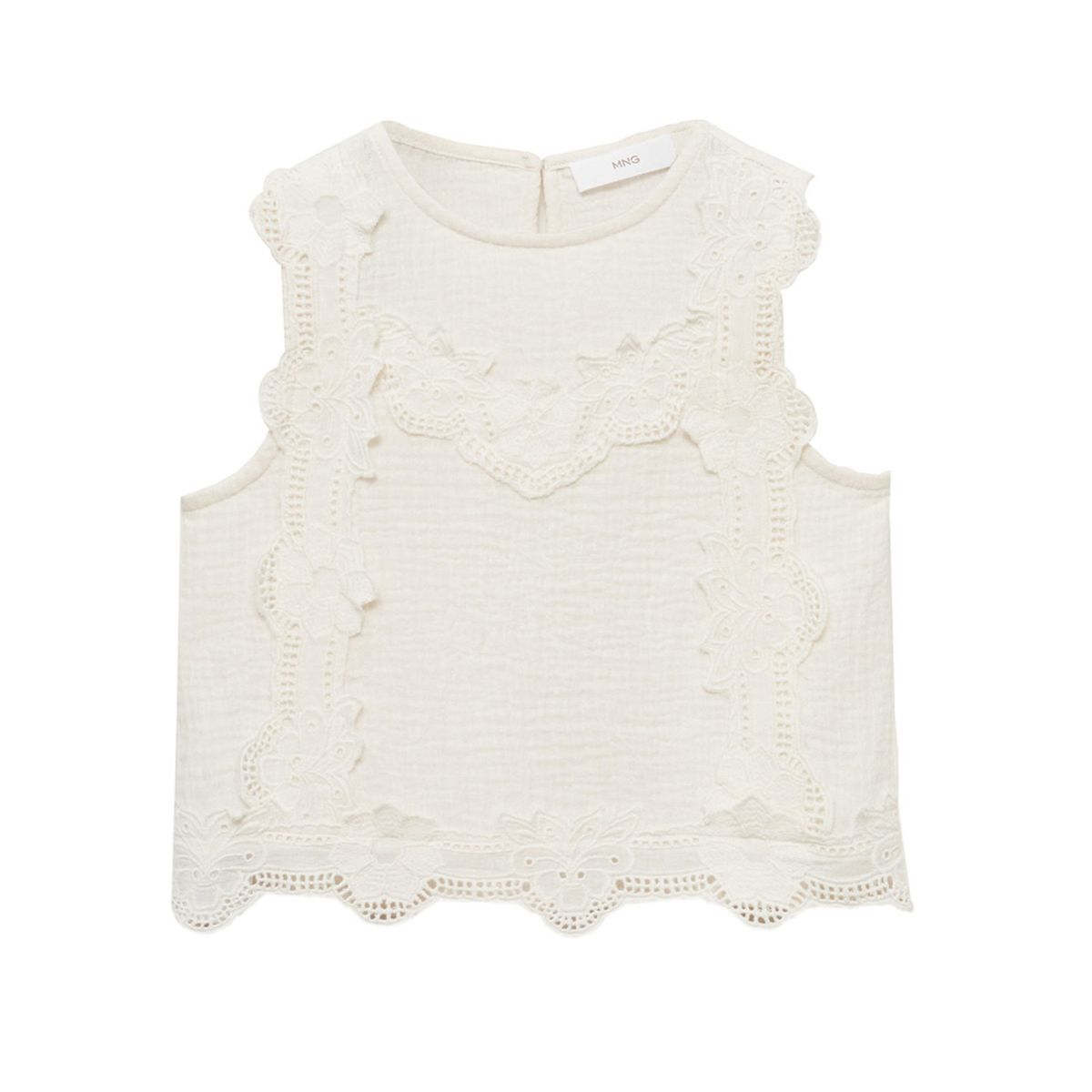 MANGO KIDS - Blusa Niña Algodón Mango Kids