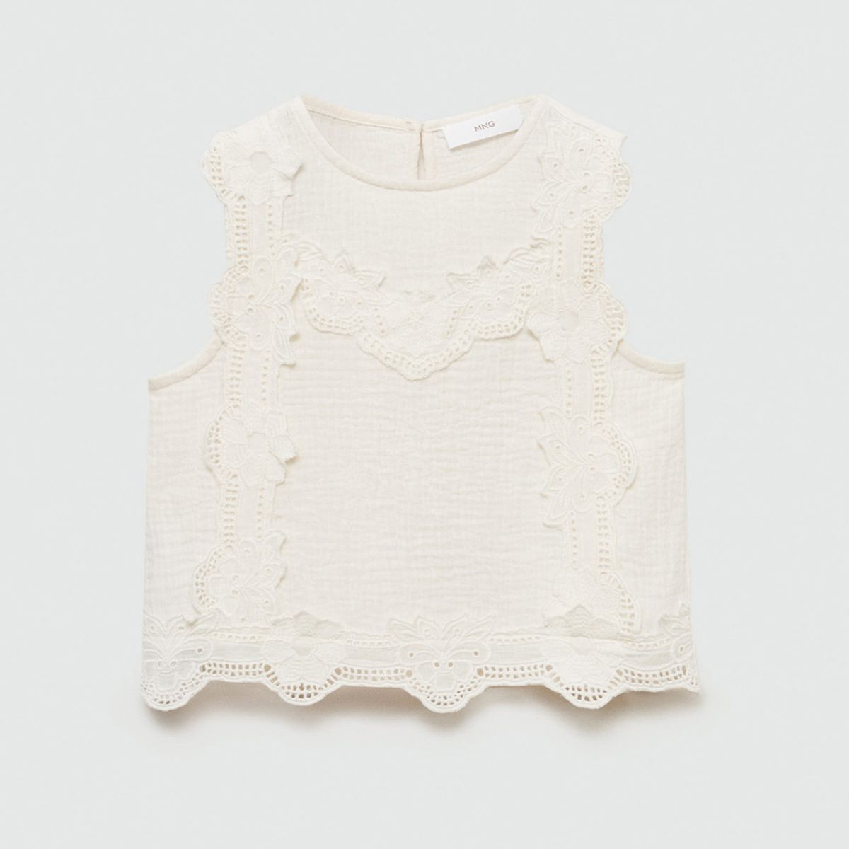 MANGO KIDS - Blusa Niña Algodón Mango Kids