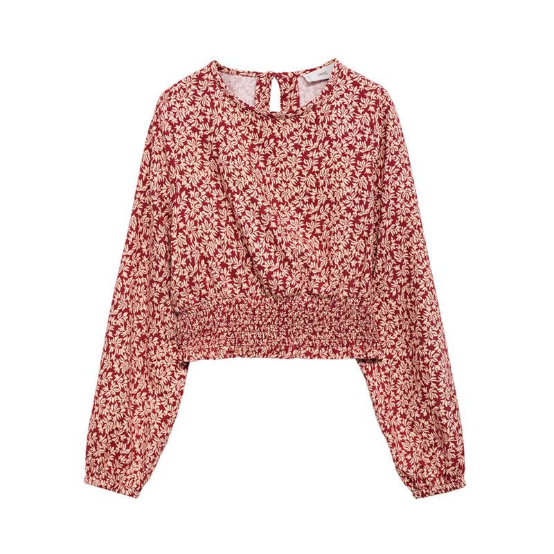 MANGO KIDS - Blusa Niña Manga Larga Mango Kids