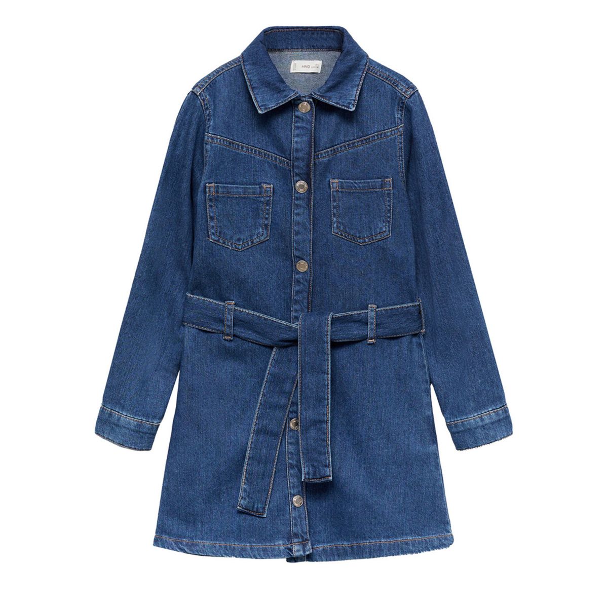 MANGO KIDS - Vestido Niña Algodón Mango Kids