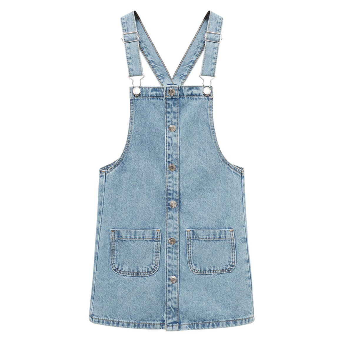 MANGO KIDS - Vestido Niña Algodón Mango Kids