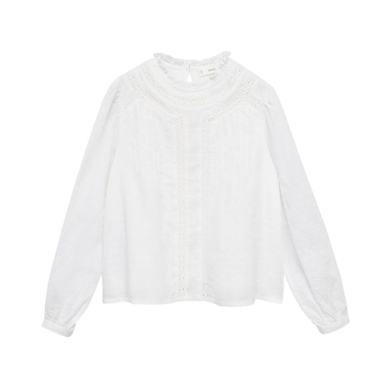 MANGO KIDS - Blusa Niña Algodón Mango Kids