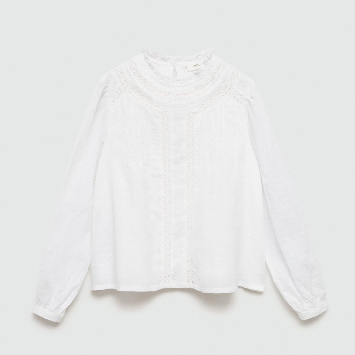 MANGO KIDS - Blusa Niña Algodón Mango Kids