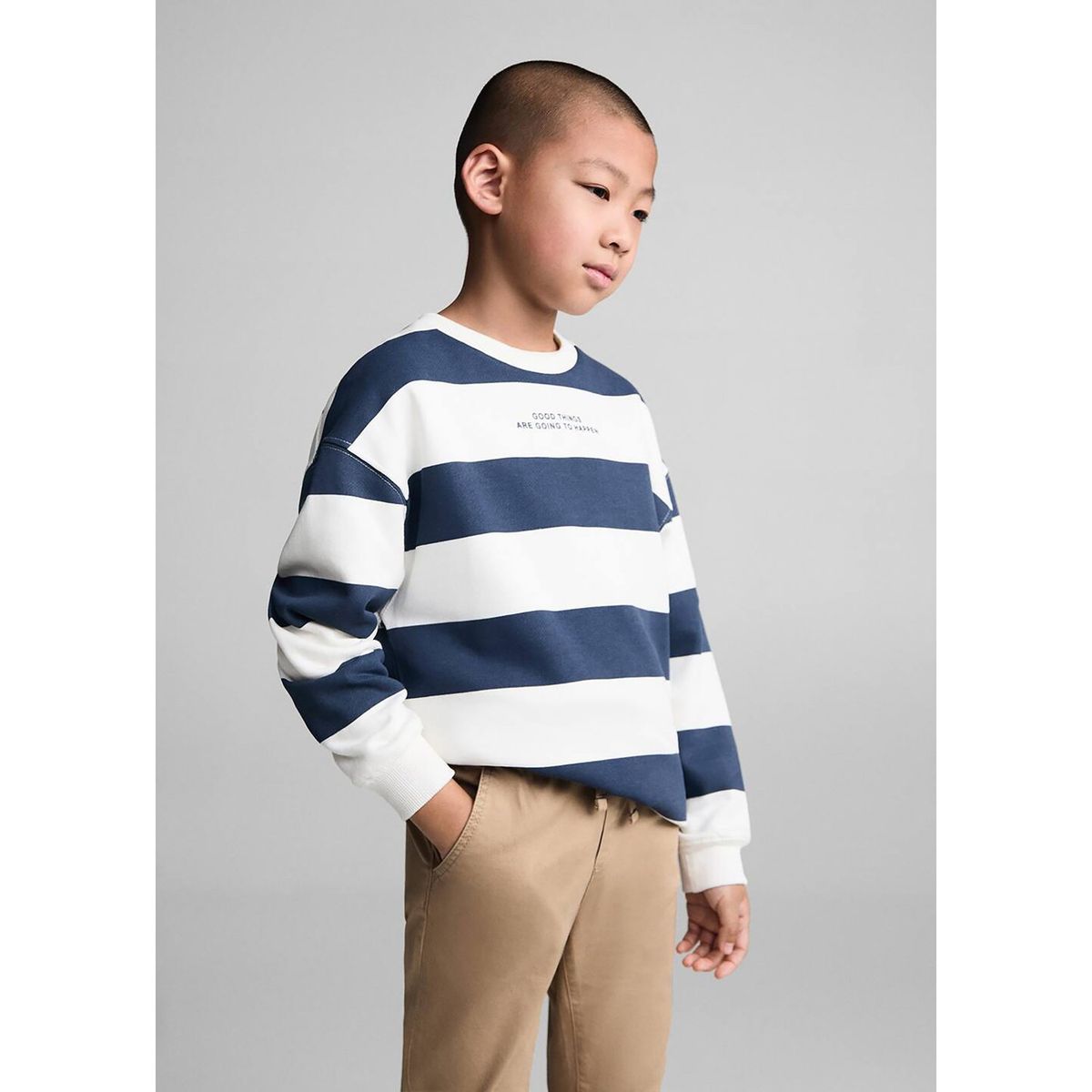 MANGO KIDS - Pantalón Niño Algodón Mango Kids