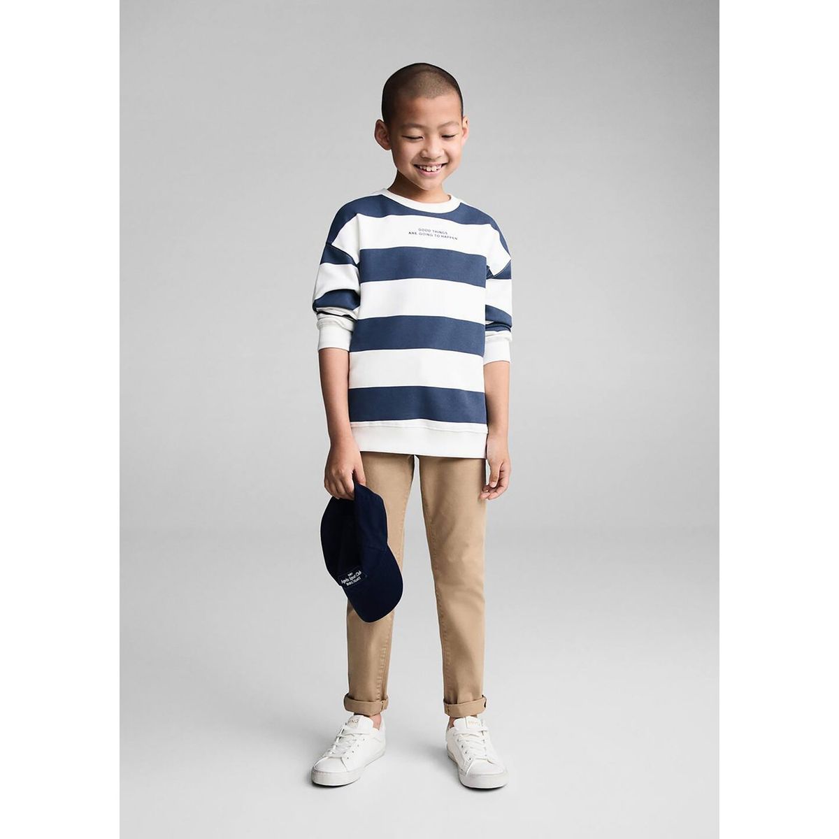 MANGO KIDS - Pantalón Niño Algodón Mango Kids