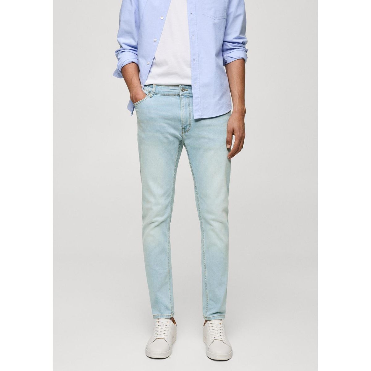 MANGO - Jean Skinny Algodón Hombre Mango 